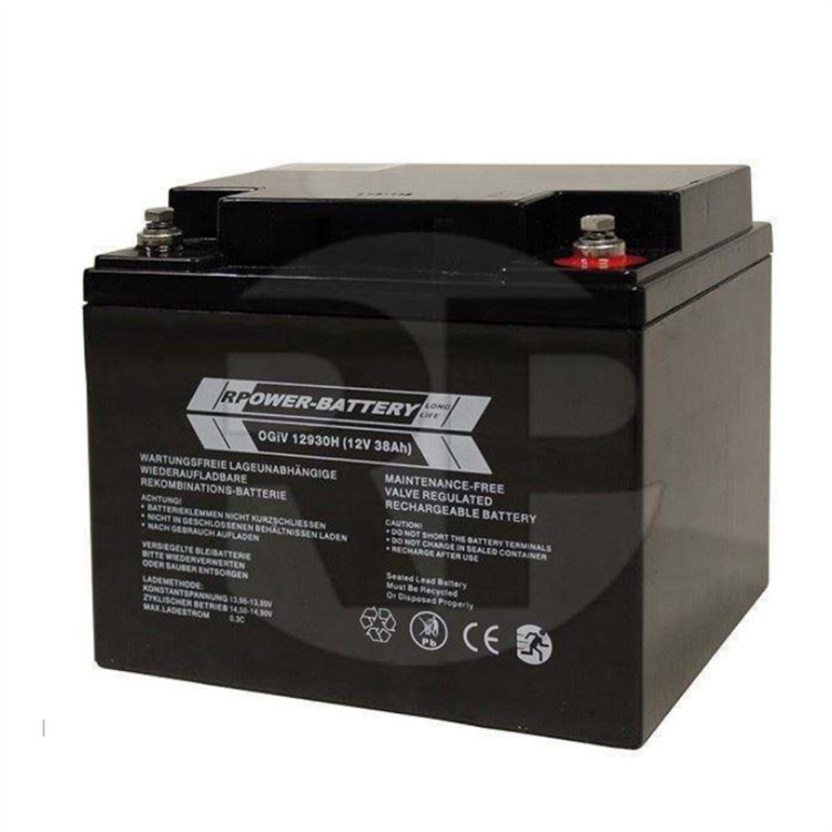 RPOWER-BATTERY蓄电池OGiV1252LP 12V5.2AH UPS/EPS应急电源 直流屏配套