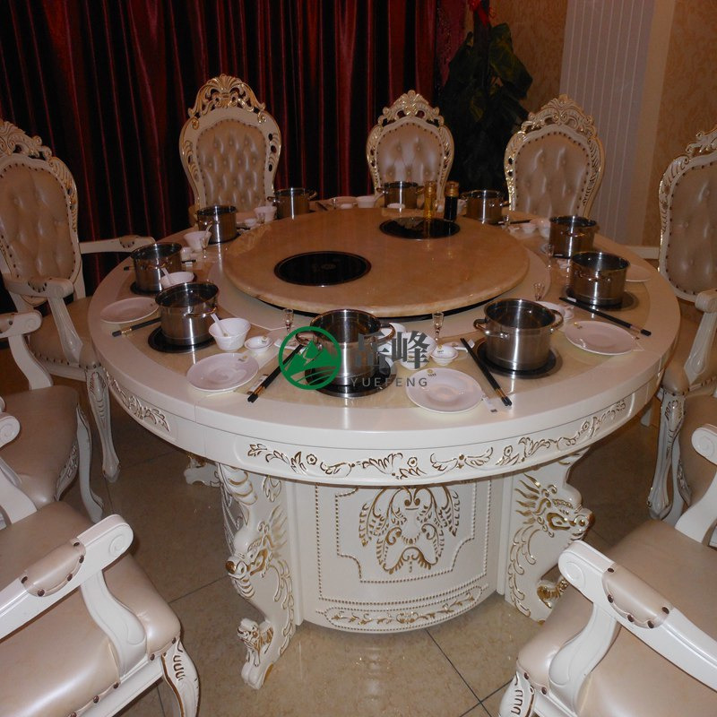 豪华餐桌垫岚慧	玻璃餐台餐桌网外卖	人造大理石电动餐桌1053图片