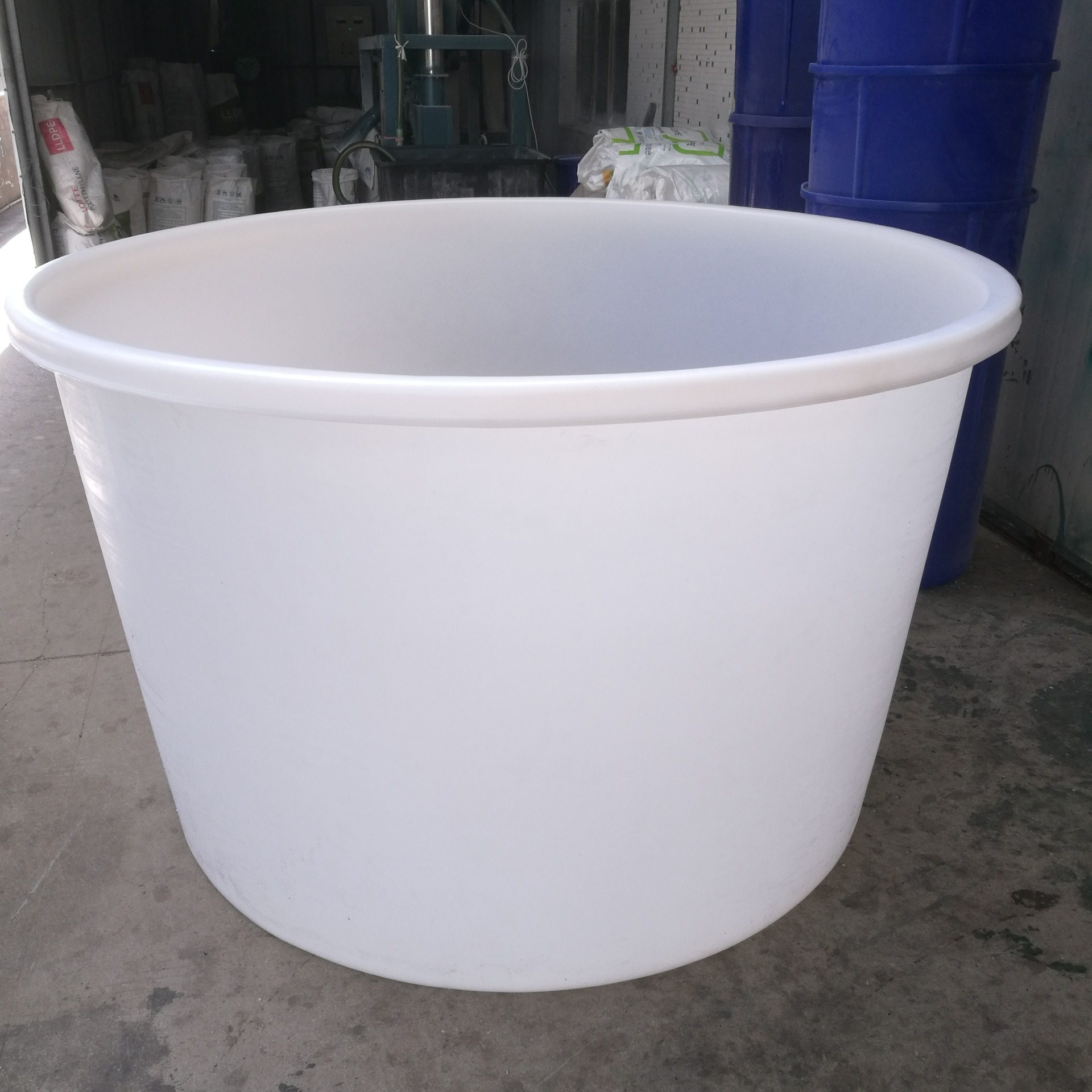 瑞安 塑料腌制桶 卡谱尔 白色 塑料发酵桶 全新料pe大圆桶图片