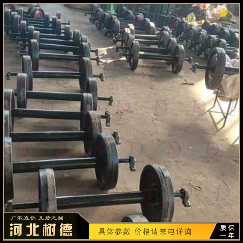 北京树德矿山机械DTII型皮带机压轮滚筒 胶带轮树德各种规格型号