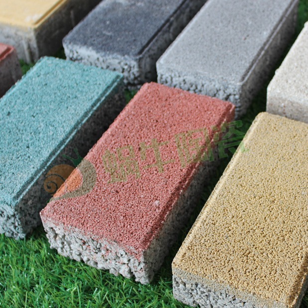 宜兴 陶瓷仿生态混凝土PC砖防滑 分类普通新型透水路面仿石定制