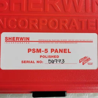 美国SHERWIN的PSM-5五点试块、五点试片 、普惠TAM 146040荧光渗透检测试块