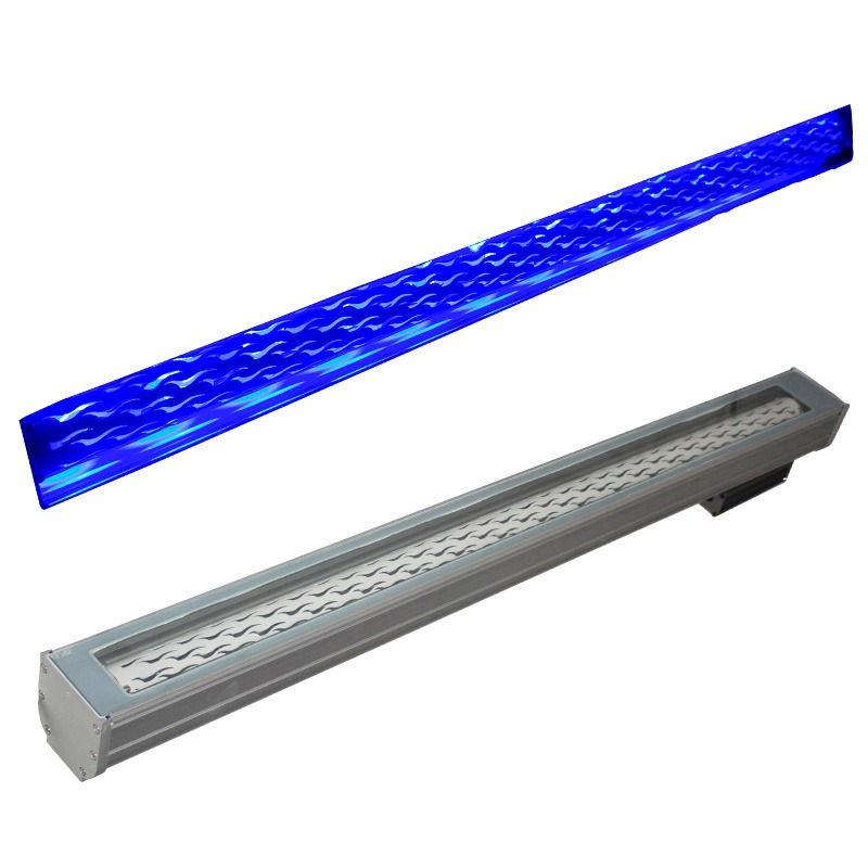 LED护栏管灯具 投影水纹灯 户外水纹灯工程图片