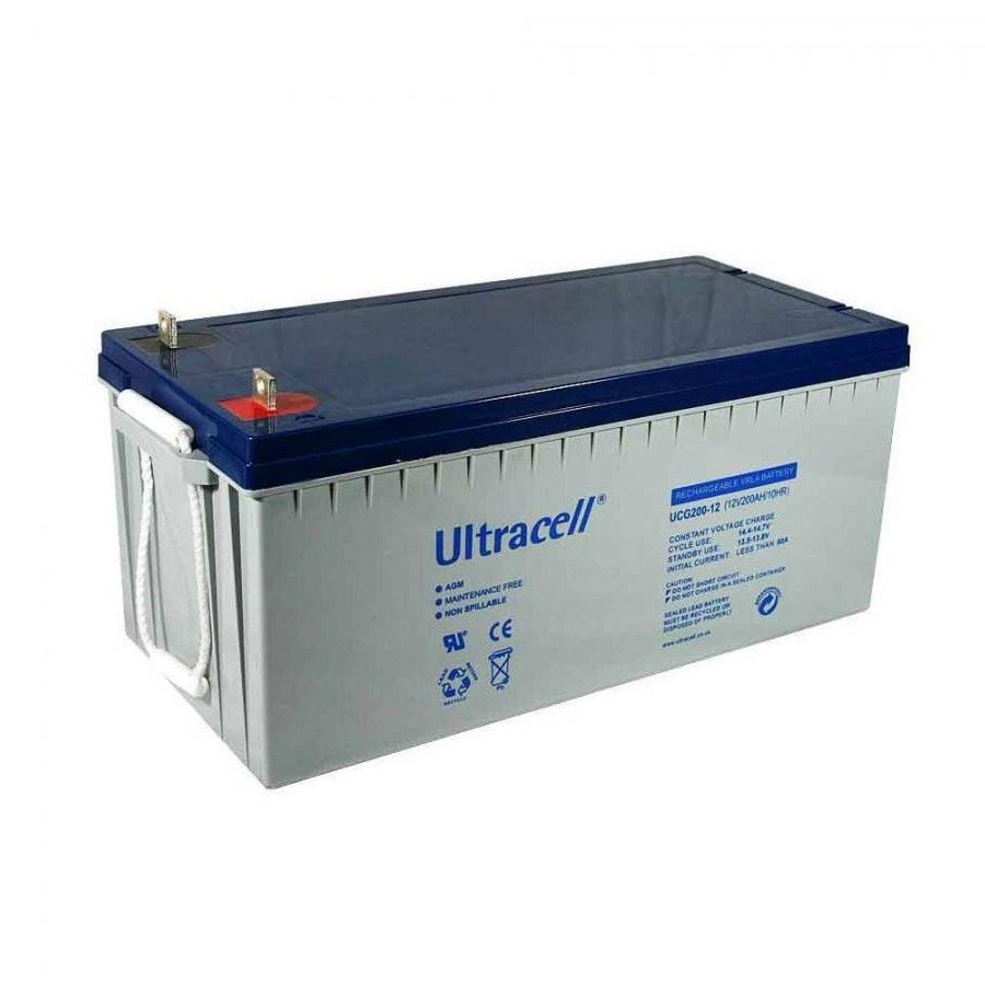 UItracell蓄电池UL200-12 12V200AH进口电池 免维护 容量大