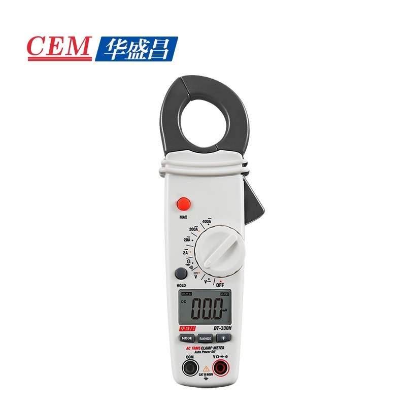 CEM华盛昌数字钳形表电流电压测试器多功能测试仪DT-330H