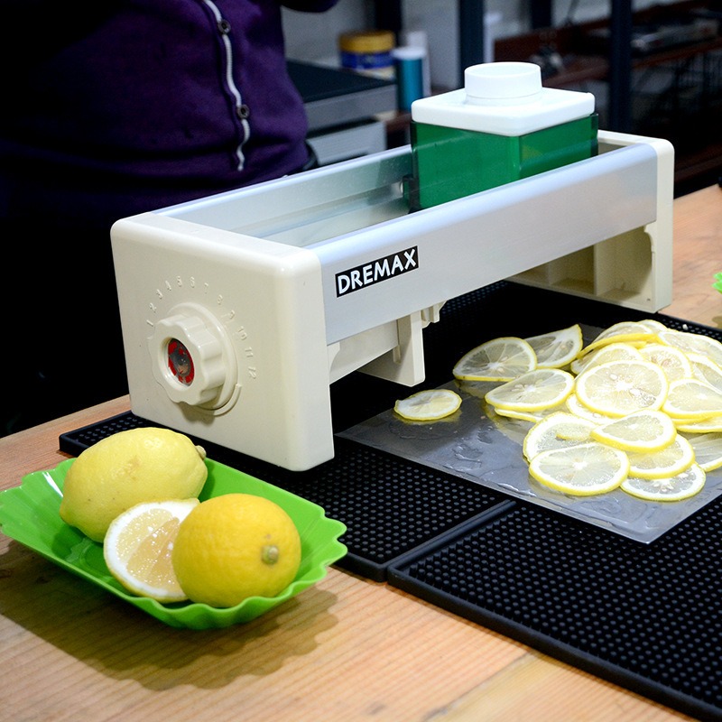 日本DREMAX道利马可丝S19D手动切片机水果切片机切柠檬片机切丝机