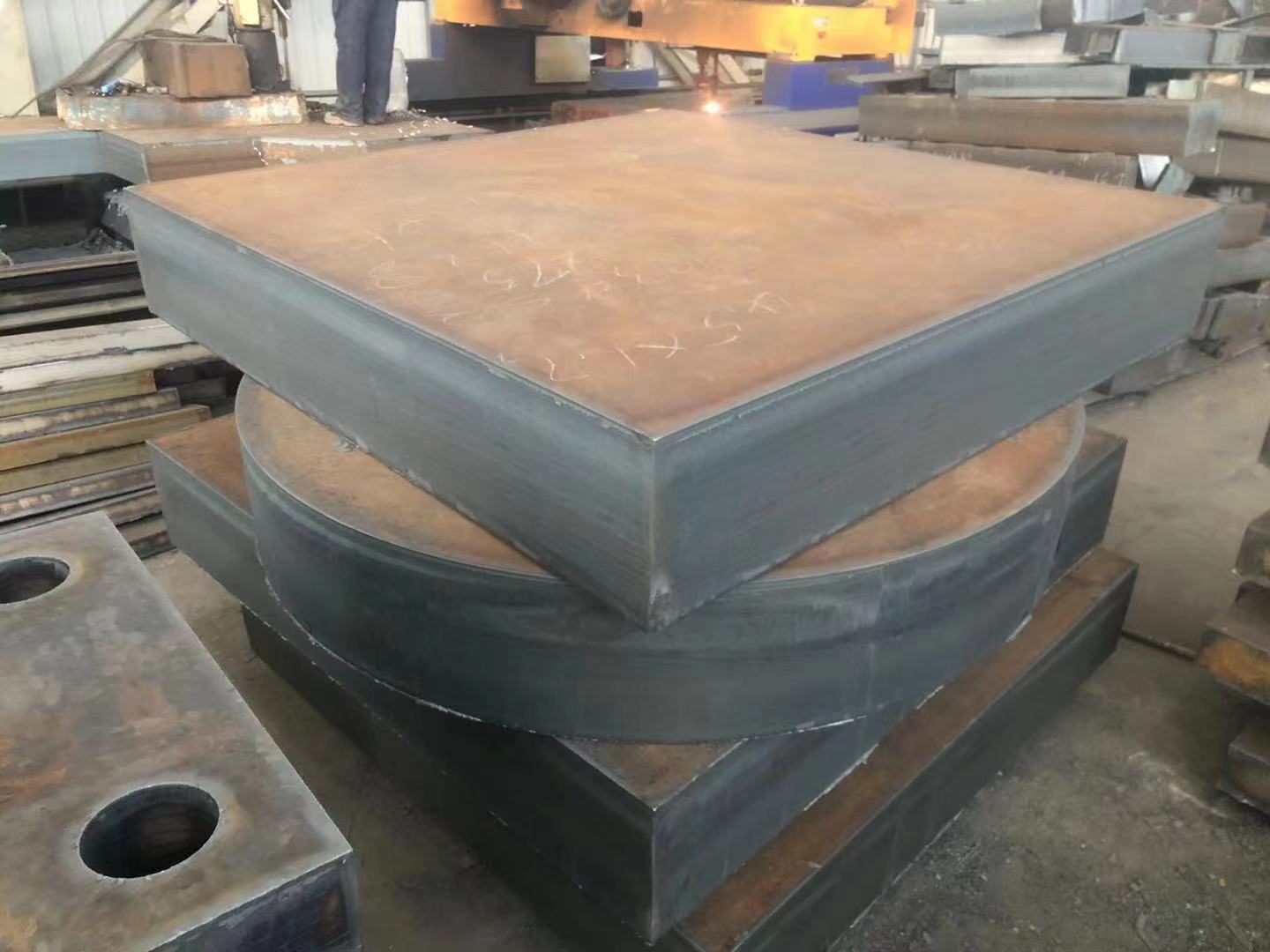 碳板数控切割下料牌坊切割件钢板折弯加工