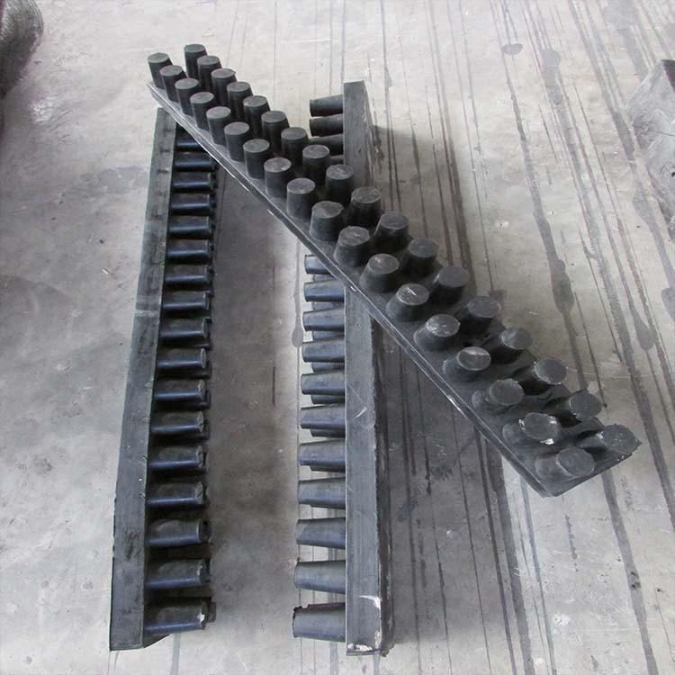 海晨供应 桥梁橡胶减震垫板 钉型橡胶块 钉型氯丁橡胶减震板生产厂家