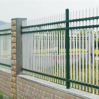 围墙护栏网 锌钢护栏生产厂家 围墙护栏小区 阿闯金属制品