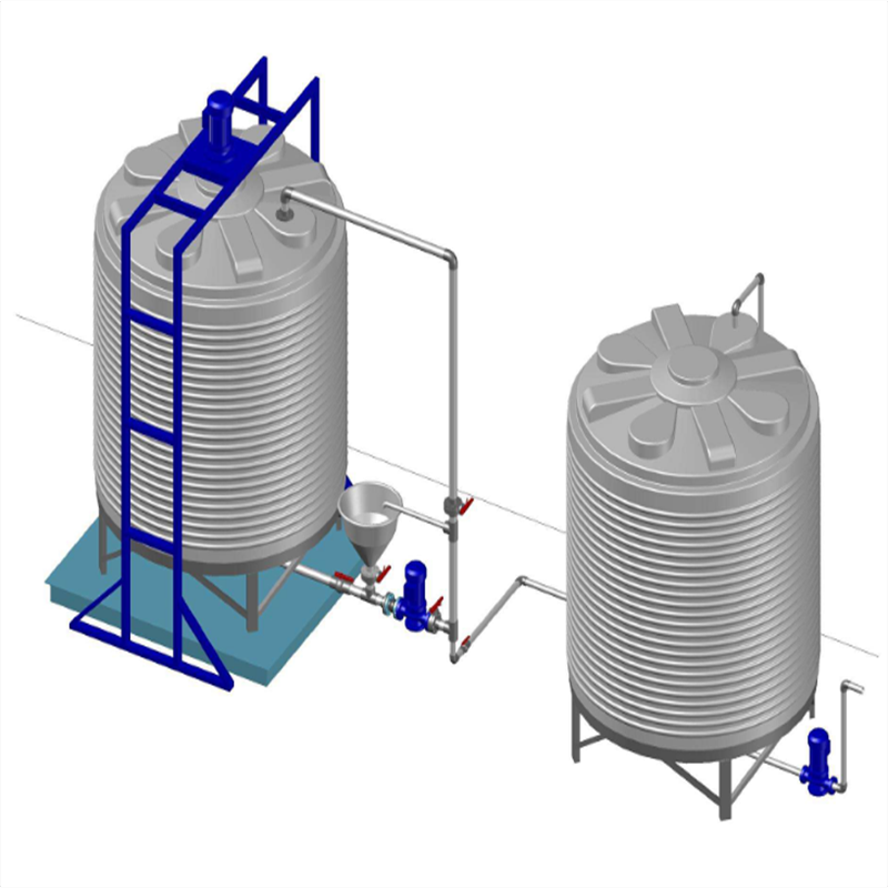 赛普实业厂家直供 防腐塑料水箱 5立方水塔