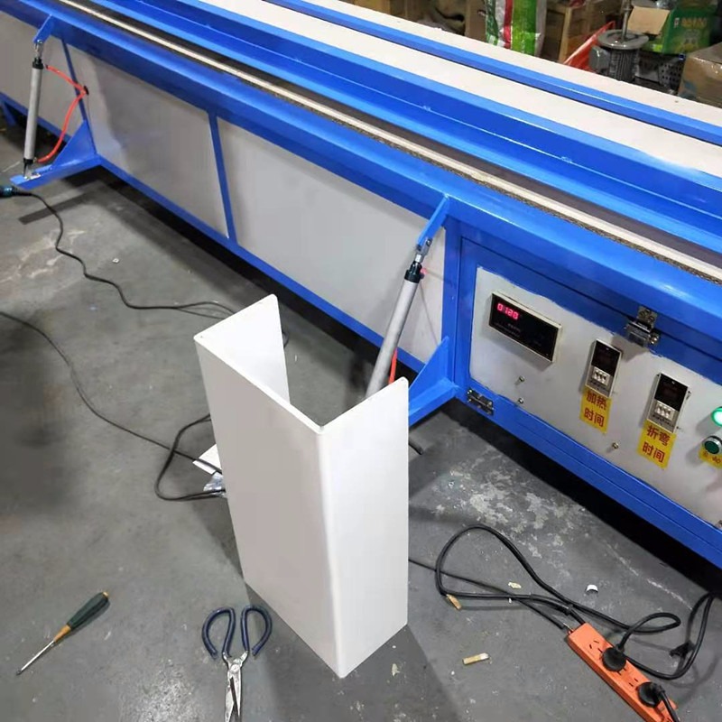 PVC板热成型折弯机 亚克力塑料工艺品折弯机 自动护角折边机启航供应图片