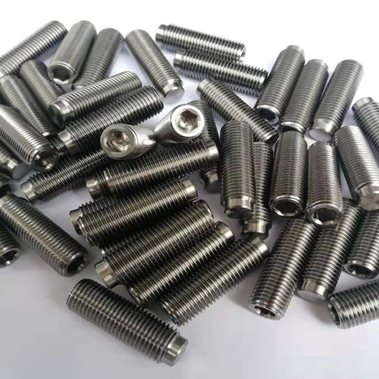钛螺丝工厂 M12 纯钛外六角螺栓 M1220-M1245 耐腐蚀钛螺杆