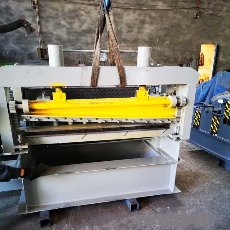 剪板机 电动彩钢剪板机   1.3米开平剪切一体机   镀锌板校平切断机