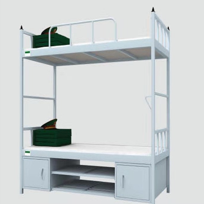 学生宿舍铁架床 钢木架子床 上下铺 铁床 监狱架子床 公寓床 制式床 上下床