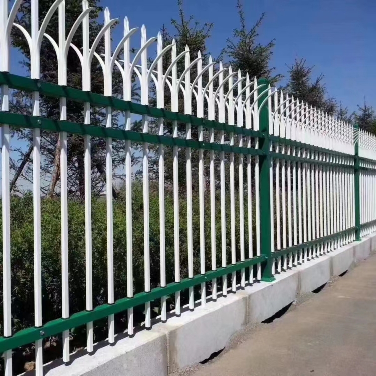 安平耀江小区公园庭院花园围墙铁艺锌钢防护栏围栏围墙网可定制图片