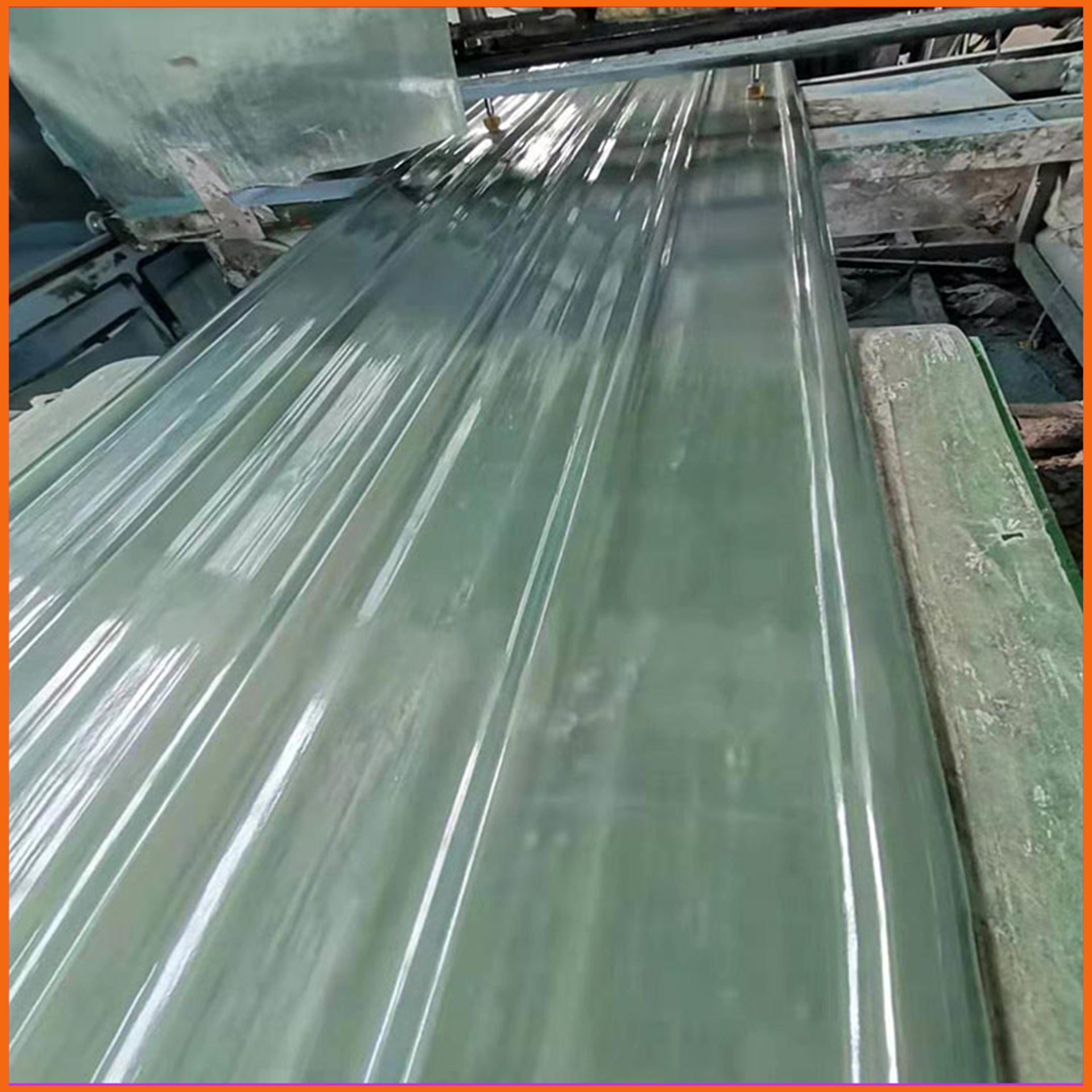运城波纹采光板 1.6m宽FRP透明采光带 机制玻璃钢瓦生产厂家