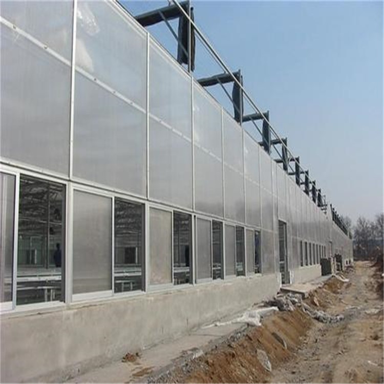 阳光板组合式温室大棚 青州文洛温室大棚  旭航温室大棚建造