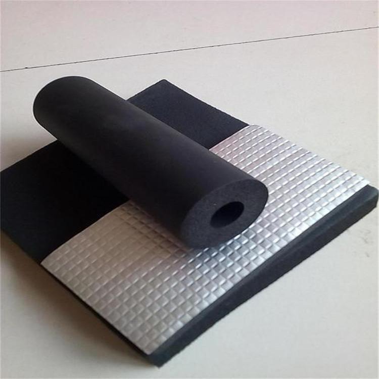 莱森B2级橡塑板 管道黑色橡塑板 减震保温橡塑板