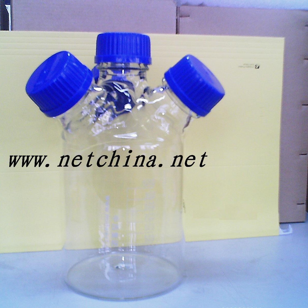 F中西四口蓝盖试剂瓶 型号:BM66-2000ML-4库号：M344692图片