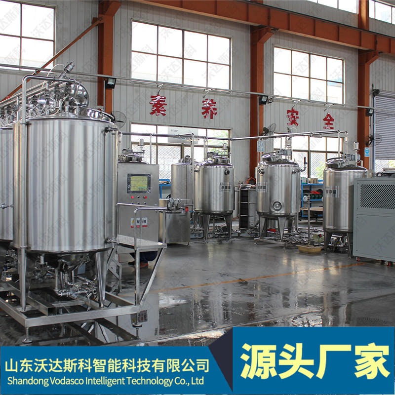 甜炼乳加工全套机械 淡炼乳生产所需设备  炼乳全套加工机器图片
