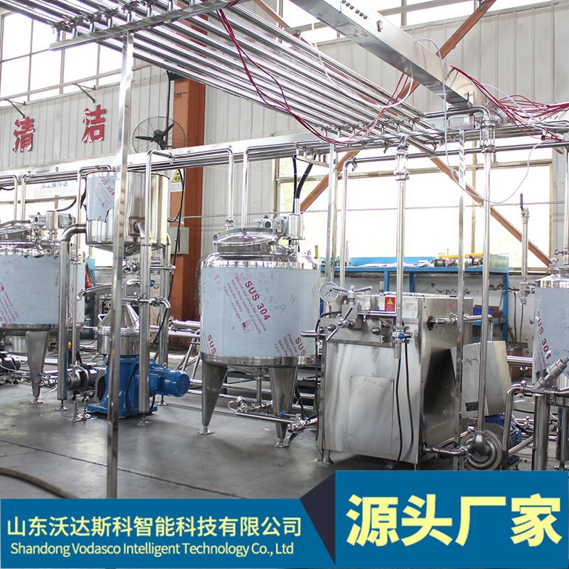 巴氏奶整套生产设备 酸奶杀菌生产设备 小型巴氏牛奶生产线图片