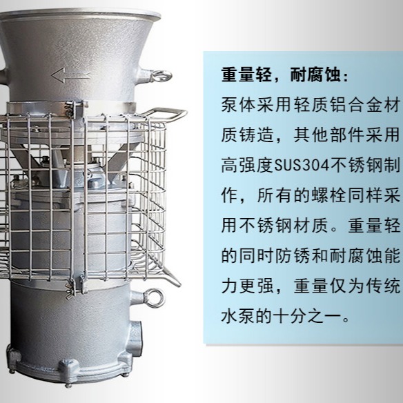 轻潜泵 排水泵 应急抢险 城市排水 汉能 DQZ系列 防汛 厂家直销