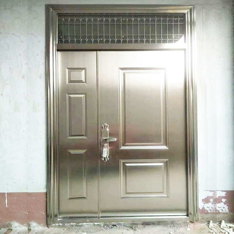 源头厂家直销 304不锈钢门 楼宇可视频防盗门  不锈钢家用透气入户门