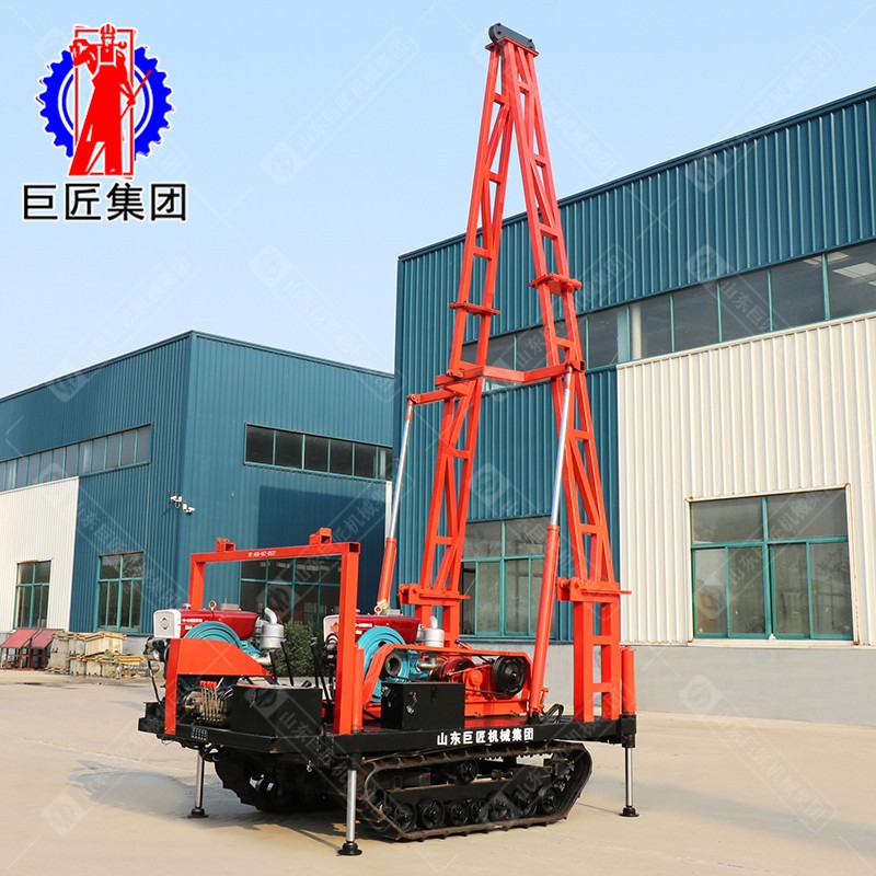 华夏巨匠供应SH30-2D型履带款勘探钻机 30米砂金矿取沙土勘探设备