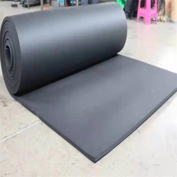 鑫达美裕 生产 橡塑板 贴铝箔橡塑海绵板 b1级不干胶橡塑保温板