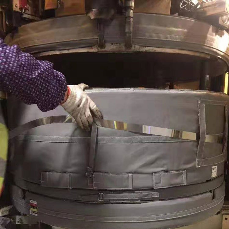 硫化机保温套 可拆卸隔热被 气凝胶保温衣 可重复使用 热盾 厂家定制
