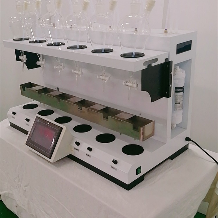 全自动液液萃取仪BAC60A封闭式内循环连续液液萃取设备自动放气图片