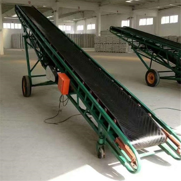 500型砂石皮带输送机 邦耀港口皮带式装车机  农场粮食送料机