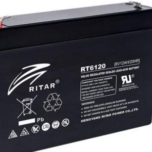 RITARA瑞达蓄电池RT6V系列6V4.5AH7AH10AH12AH儿童车 电子秤 音响