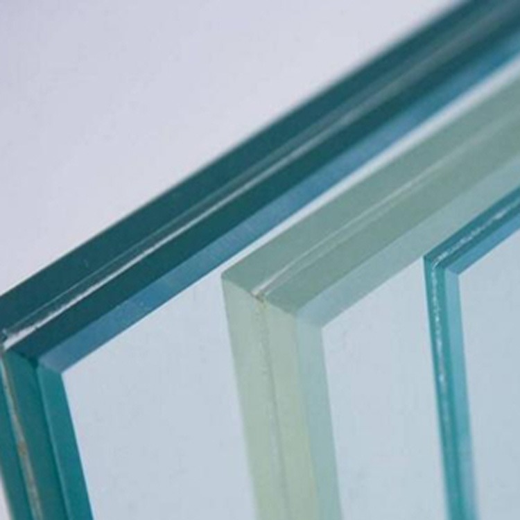 三层建筑夹层玻璃 钢化夹胶玻璃厂家定制型号规格 建筑夹层玻璃低透隔音隔热