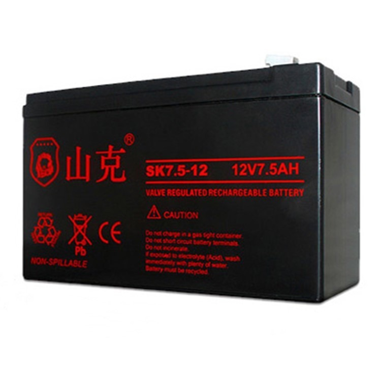 山克蓄电池SK7.5-12 12V7.5AH现货包邮