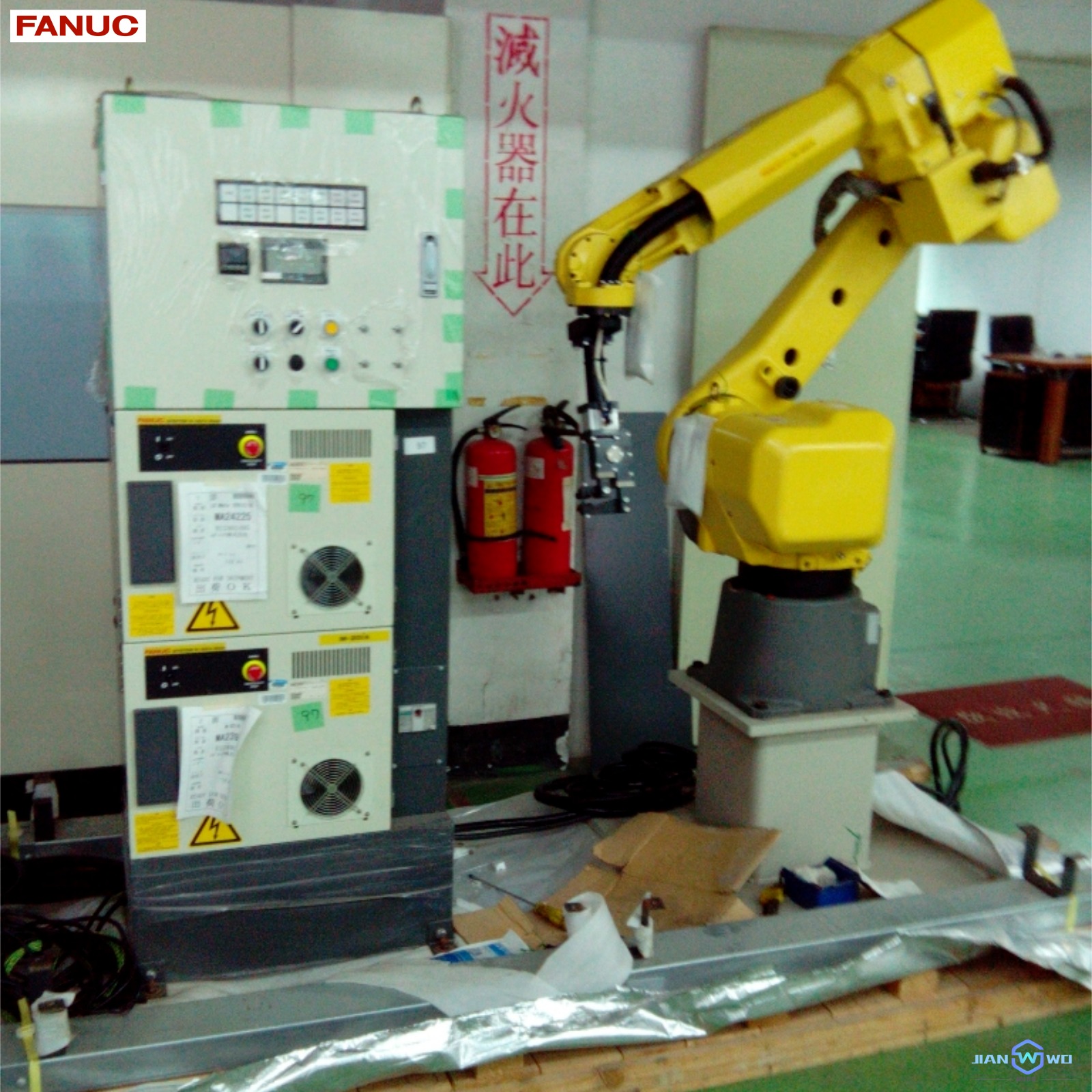 发那科机器人焊接系统 实现产品工件的焊接自动化