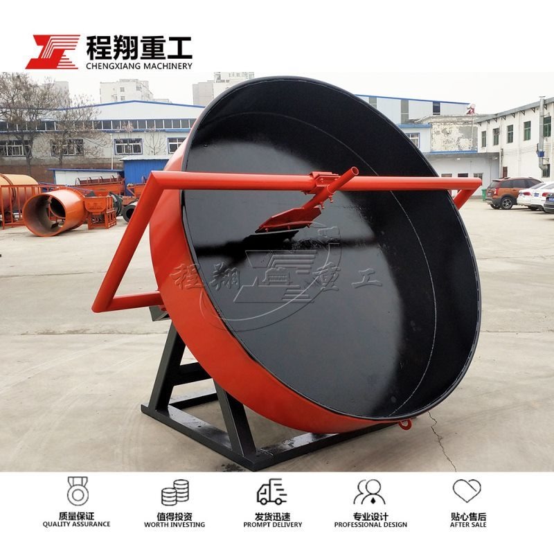 程翔重工CXYZ-1500圆盘造粒机适用于小型有机肥生产线