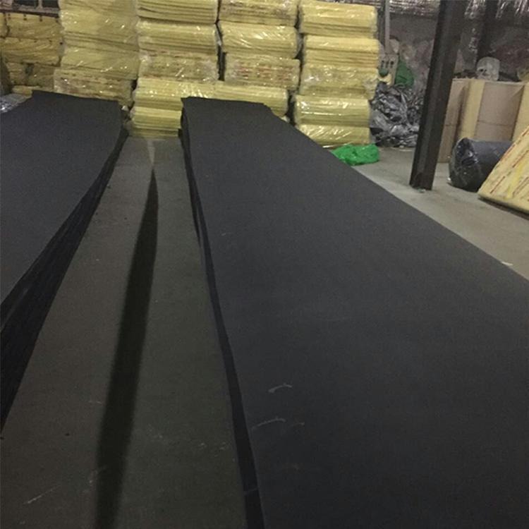 b1级橡塑板 阻燃橡塑海绵板 空调铝箔橡塑保温板 橡塑板  中维