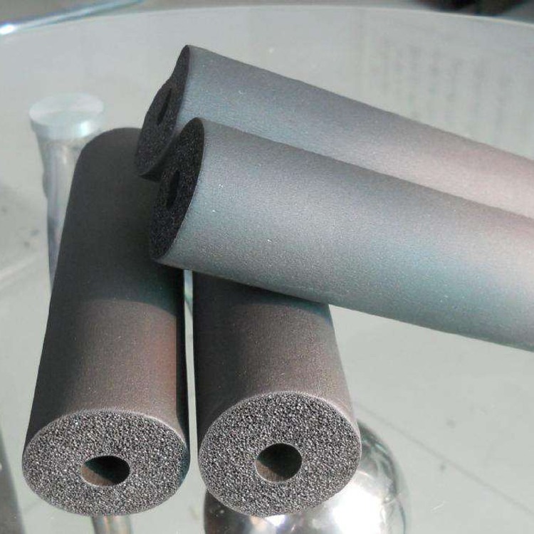 B1级橡塑管 阻燃橡塑管 翰图 橡塑海绵空调暖通管道图片