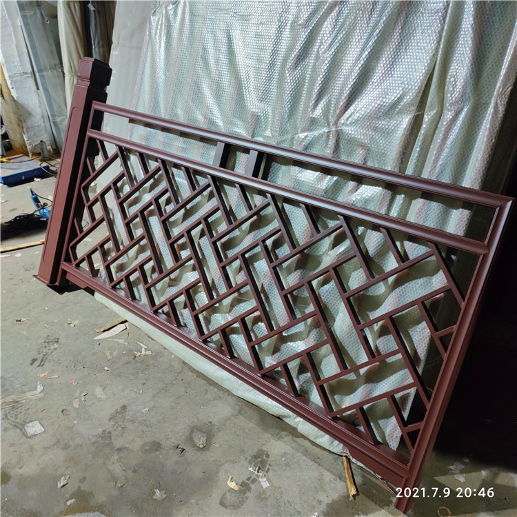骏和 建筑防护 铝型材围栏 铝合金围栏立柱 铝窗防护栏图片