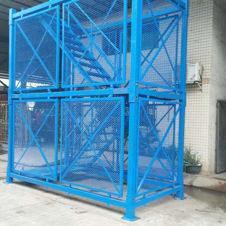 安全梯笼 宇鑫 桥梁施工箱式梯笼 框架式安全梯笼