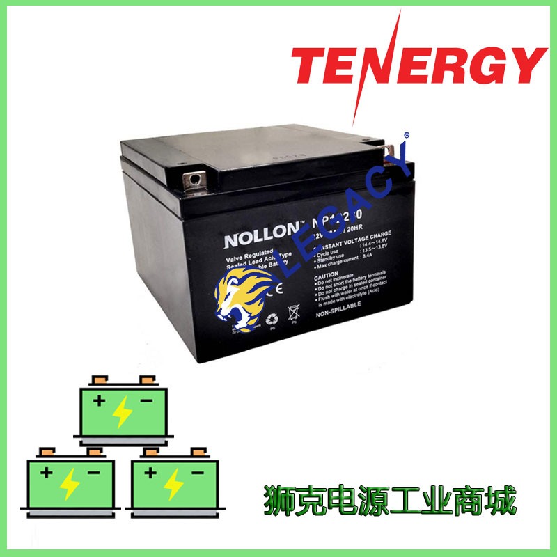 美国TENERGY蓄电池TB12100 12V10AH精密医疗设备电池