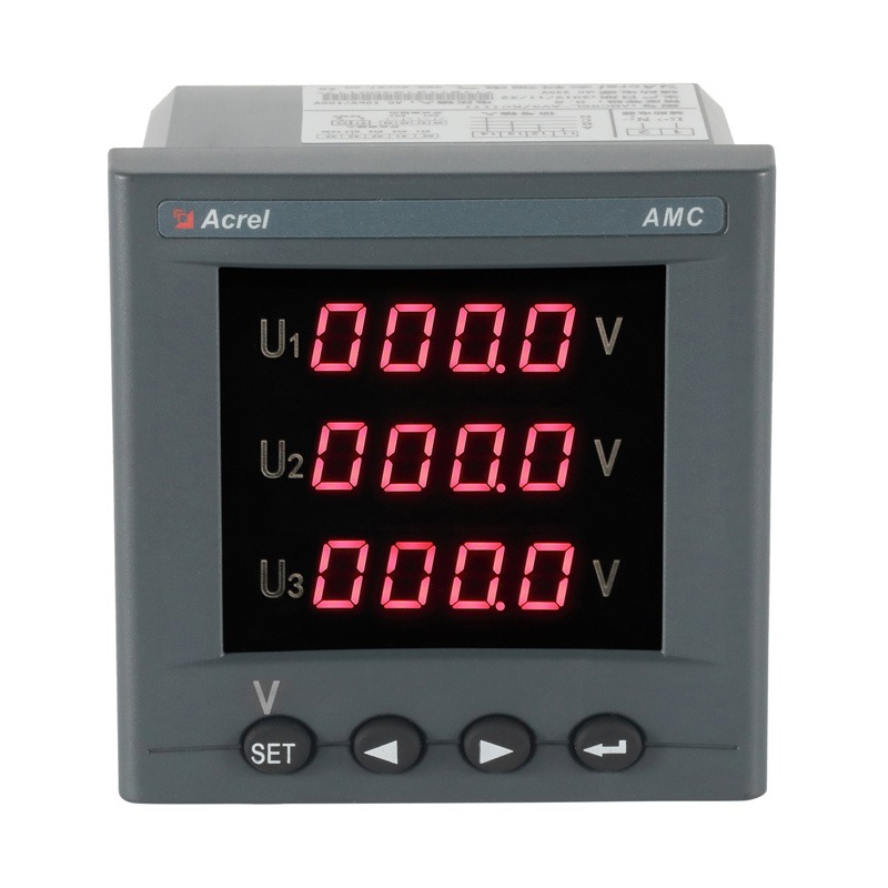 安科瑞AMC96-AI3/M交流三相电流表 LED显示模拟量输出图片