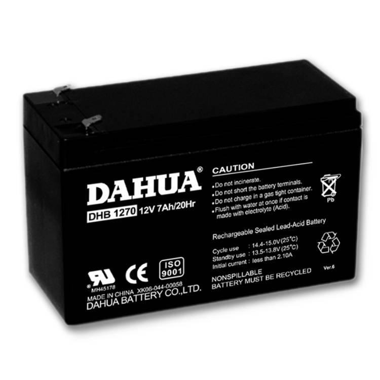 DAHUA蓄电池DHB12120大华蓄电池12V12AH/20现货供应 含税报价图片