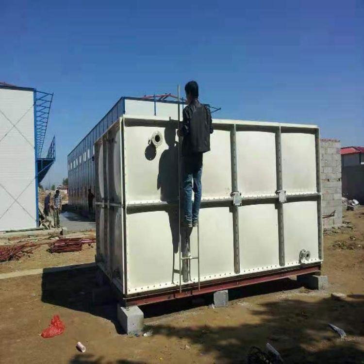 定制玻璃钢蓄水箱 泽润 储存水用SMC水箱