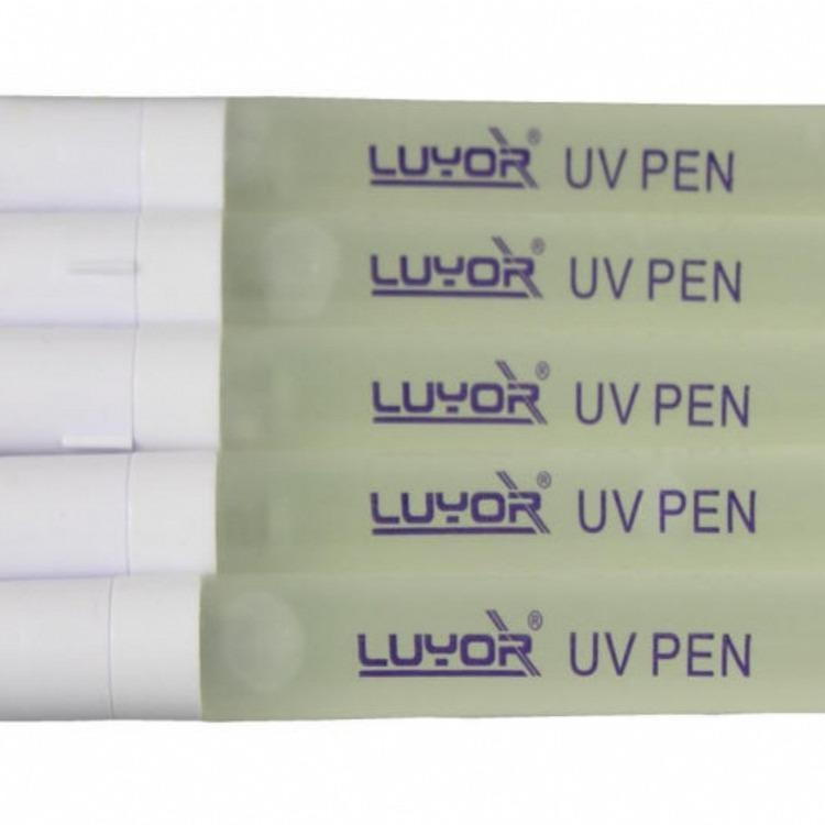 荧光标记法用水洗型隐形水性荧光笔LUYOR UV PEN