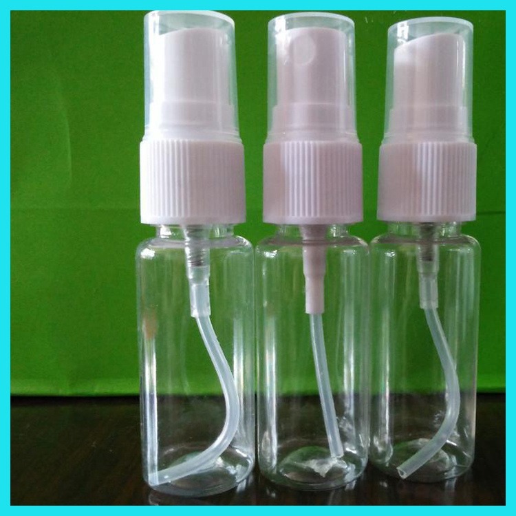 500ml白色圆柱型塑料喷壶 液体包装瓶 补水塑料喷雾瓶 博傲塑料