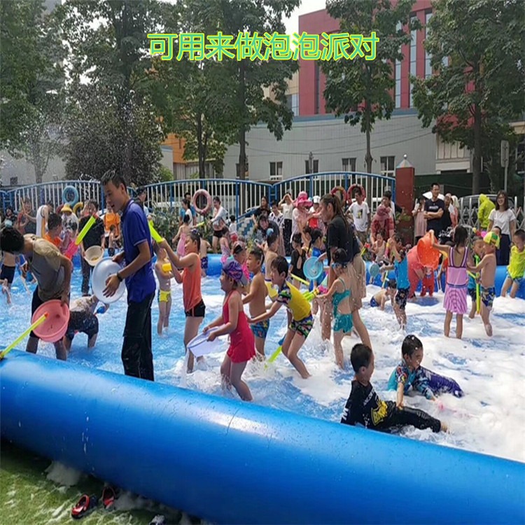 广场 公园儿童钓鱼池 星锐沙池 充气游泳池手摇船水池图片