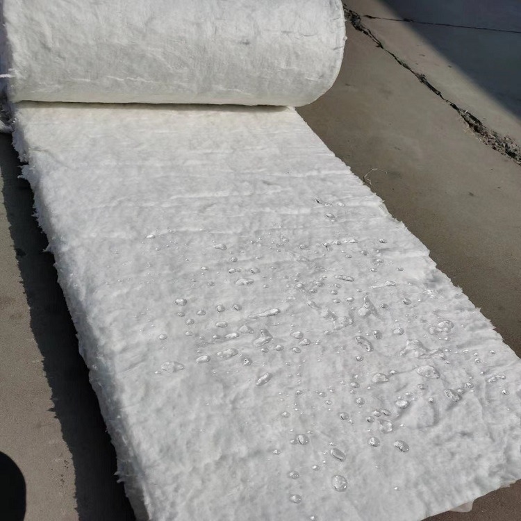 高纯硅酸铝板 耐高温硅酸铝纤维毯 步步昇批发110密度憎水硅酸铝针刺毯