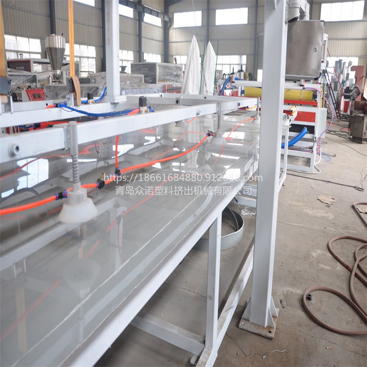 塑料厚板挤出机生产线 生产销售 pe板材生产线 众诺
